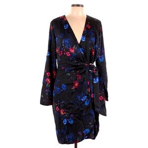 I.N.C. INTERNATIONAL CONCEPTS Long Sleeve Wrap Dress